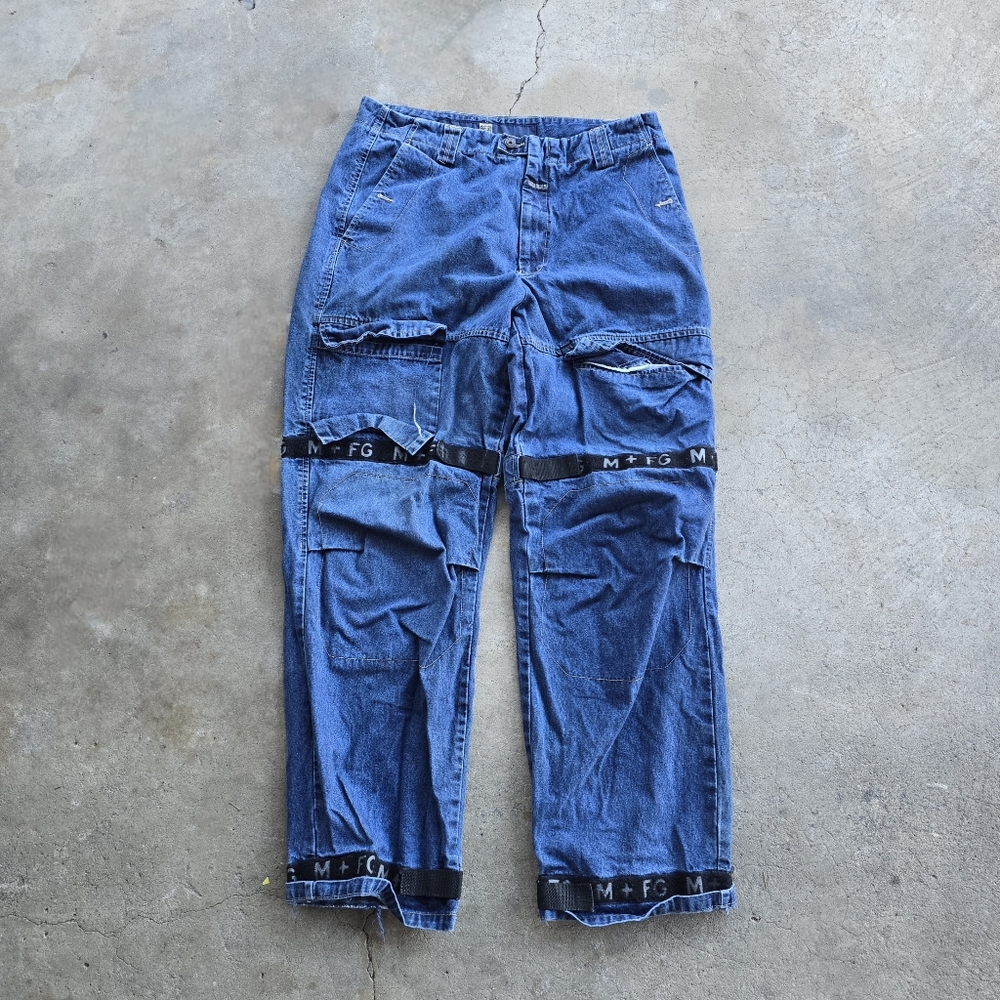 Vintage Marithe Francois Girbaud Shuttle Tape Jeans Mens 38 Baggy